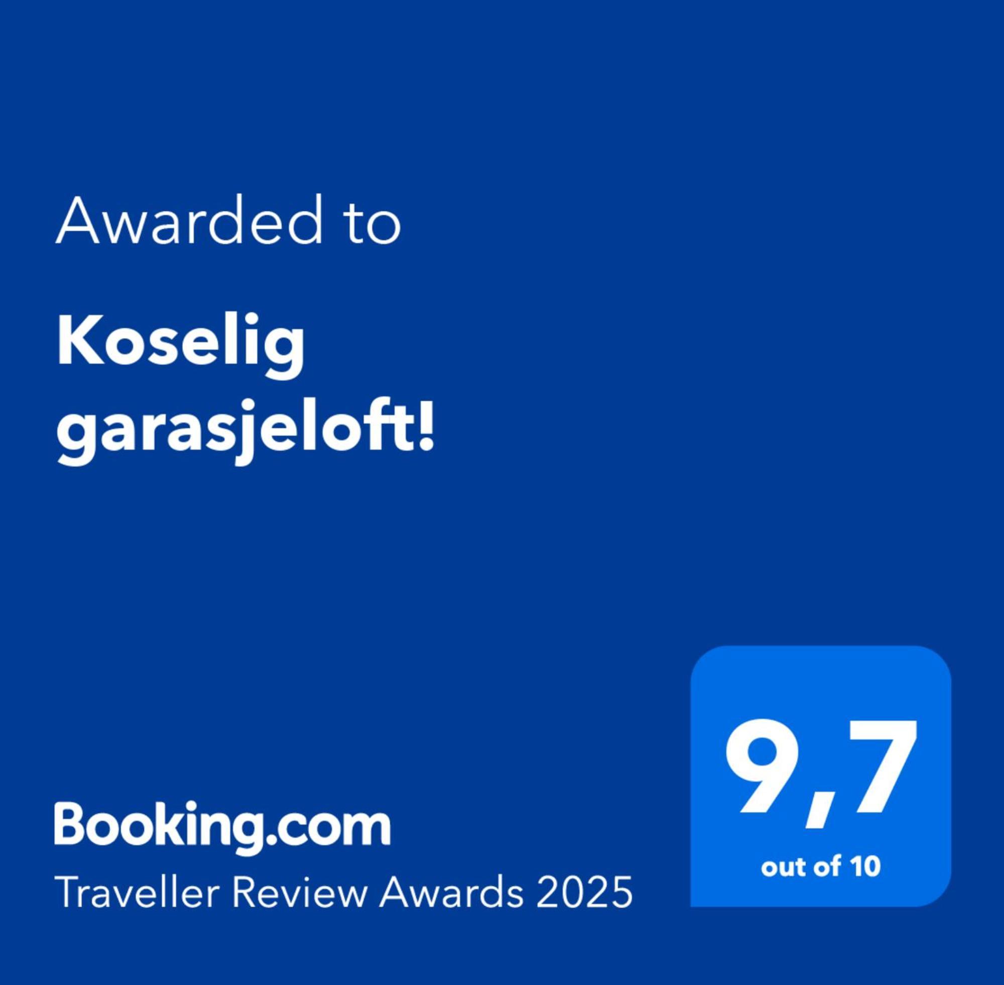 Koselig Garasjeloft! Apartment Langevag Екстериор снимка